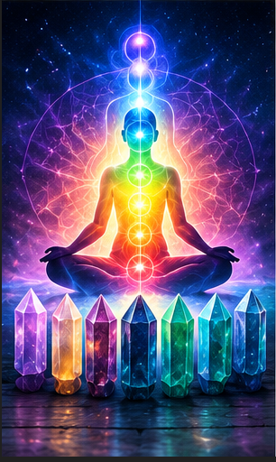 Advanced Chakra Balancing with 7 Special Crystals